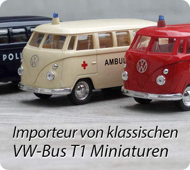 Importeur von klassischen VW-Bus Miniaturen
