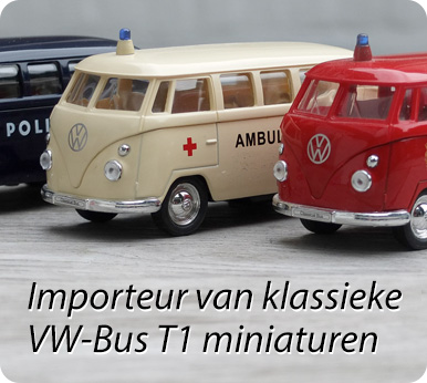 Importeur van klassieke VW-Bus miniaturen